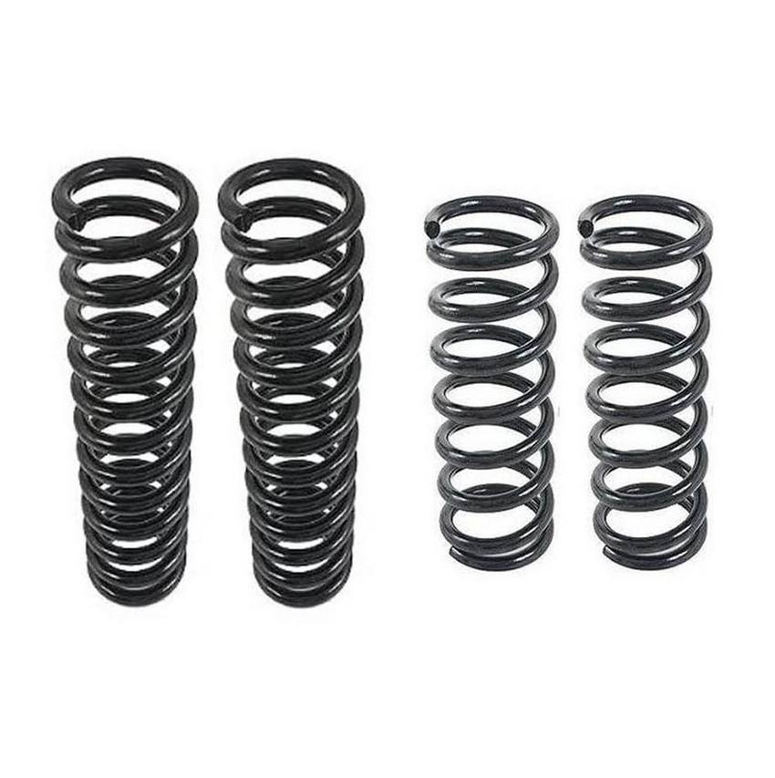 Mercedes Coil Spring Kit - Front and Rear Front Standard and Rear Heavy Duty 1153242204 - Lesjofors 4007214KIT